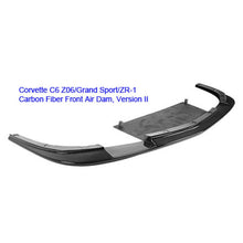 Load image into Gallery viewer, Chevrolet Corvette C6 Z06 Front Air Dam/ Splitter/ Lip Version 2 2006-2013 ( Z06 / Grand Sport only)