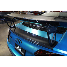 Load image into Gallery viewer, Audi R8 GTC-500 Adjustable Wing, with Carbon Fiber Active Spoiler Panel Replacement 2016-2022
