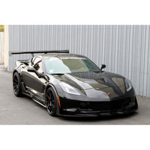 Load image into Gallery viewer, Chevrolet Corvette C7 Z06 / Grand Sport GTC-500 Chassis Mount Adjustable Wing 2015-2019
