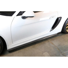 Load image into Gallery viewer, Porsche 981 Cayman GT4 Side Rocker Extensions/ Side Skirt 2015-2016
