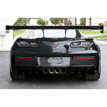 Load image into Gallery viewer, Chevrolet Corvette C7 Z06 / Grand Sport GTC-500 Chassis Mount Adjustable Wing 2015-2019
