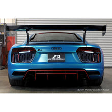 Load image into Gallery viewer, Audi R8 GTC-500 Adjustable Wing, with Carbon Fiber Active Spoiler Panel Replacement 2016-2022
