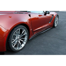 Load image into Gallery viewer, Chevrolet Corvette C7 C7 Z06 Side Rocker Extensions/ Side Skirt 2014-19
